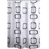 Duschvorhang Geo Textil 180 x 200 cm^Ridder Online