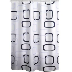 Duschvorhang Geo Textil 180 x 200 cm^Ridder Online