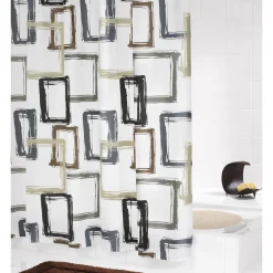 Duschvorhang Pattern Folie 180 x 200 cm^Ridder