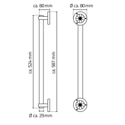 Haltegriff Pro L chrom^Ridder Sale