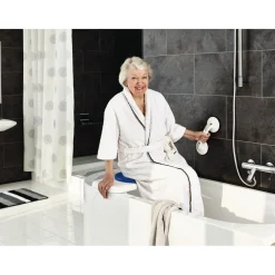 Ridder Reisesauggriff mit 2 Saugern Premium 33 cm weiß