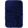 Ridder Teppich Chic 60 x 90 cm dunkelblau Polyester-Microfaser