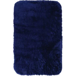 Ridder Teppich Chic 60 x 90 cm dunkelblau Polyester-Microfaser