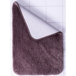 Ridder Teppich Chic 55 x 50 cm grau Polyester-Microfaser