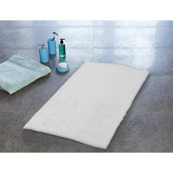 Ridder Teppich Soft 55 x 85 cm weiß Polyester-Microfaser