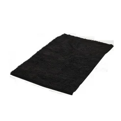 Ridder Teppich Soft 55 x 85 cm schwarz Polyester-Microfaser