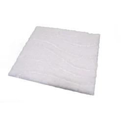 Ridder Vorleger Coins 55 x 50 cm La Ola weiß Polyester