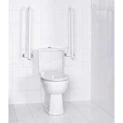 Ridder WC-Aufstehbügel 55,5 cm klappbar weiß