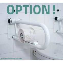 Ridder WC-Aufstehbügel 55,5 cm klappbar weiß