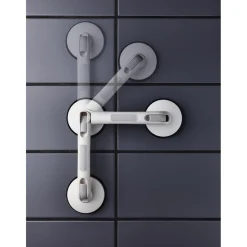 Ridder Winkel-Sauggriff mit 3 Saugern Premium 60 cm weiß