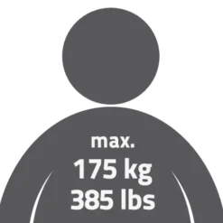 Ridder XL-Adapter für Duschklappsitz Pro chrom