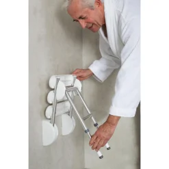 Ridder XL-Adapter für Duschklappsitz Pro chrom