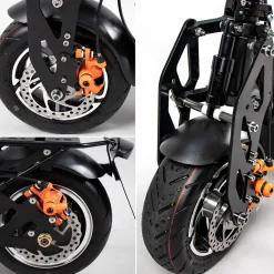 Rolektro E-Scooter „E-Joy 20“, faltbar, Schwarz