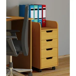 Rollcontainer Konal Mini Buche*VCM Discount