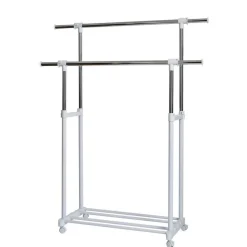 Roll-Kleiderständer XXL 90-134 x 44 x 95-169 cm* New