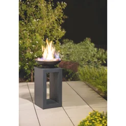 Rothmann Feuerschale Breda auf Podest 40 x 69 cm