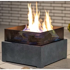 Rothmann Feuerschale Utrecht anthrazit 55 x 55 x 39 cm