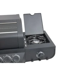 Gasgrillwagen Vulcano 6 Turbo Plus Black Edition^Rothmann Clearance