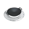 Rothmann Grillrost-Einsatz Wok Gusseisen 36 x 7 cm