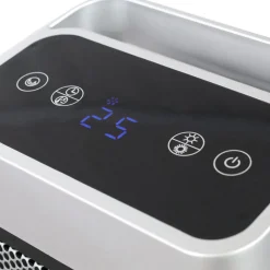 Rowi Keramik-Turmheizgerät 2000 Watt schwarz