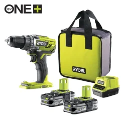 Akku-Bohrschrauber R18DD3-215S mit 2 Akkus und Ladegerät^Ryobi Best