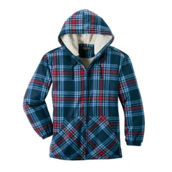 Thermojacke Calgary navy-blau-rot Größe XL^Scheibler Discount