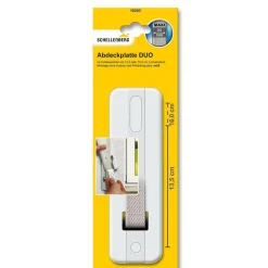 Abdeckplatte Flexo 10,5 - 16,0 cm weiß^Schellenberg