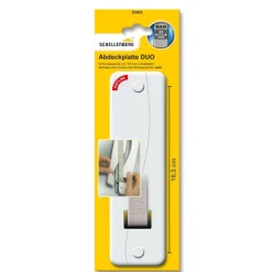 Schellenberg Abdeckplatte Softline 18,5 cm weiß