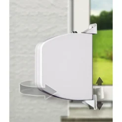 Aufschraubw Flexo Mini 7m weiß*Schellenberg Hot