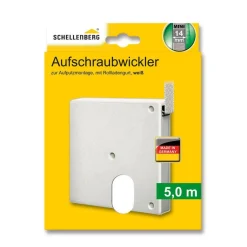 Aufschraubwickler Mini weiß^Schellenberg Clearance