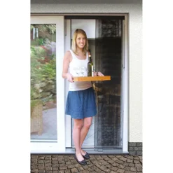 Insektenschutz-Vorhang Premium 95 x 220 cm anthrazit*Schellenberg Outlet