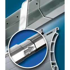 Teleskopwelle mit Nut 60 mm Länge 1,5 m*Schellenberg Outlet