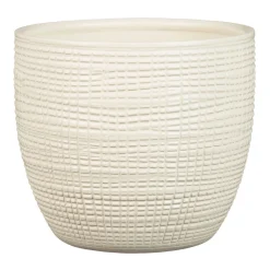 Übertopf Corteza Vainilla 866 25 cm*Scheurich Discount