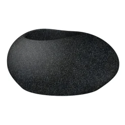 Pflanzgefäß Flow 48 cm kieselförmig Stony Black*Scheurich Sale