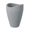 Pflanzgefäß hoch Stony 254 67 cm grau^Scheurich Best