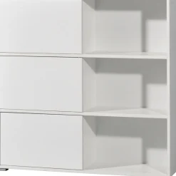 Schiebetürregal 120 x 119 x 35 cm anthrazit/Sonoma Eiche^ Hot