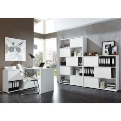 Schiebetürregal 120 x 119 x 35 cm anthrazit/Sonoma Eiche^ Hot