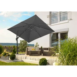 Schneider Schirme Ampelschirm Rhodos Twist Green Style