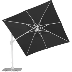 Ampelschirm Rhodos Twist Bianco 300 x 300 anthrazit^Schneider Schirme Sale