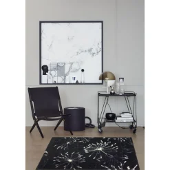 Schöner Wohnen Schmutzfangmatte „Manhattan“, Pusteblume/anthrazit-grau, 67x100 cm*Schöner Wohnen Farbe Hot