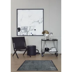 Schöner Wohnen Schmutzfangmatte „Manhattan“, Streifen-Gitter/grau-anthrazit, 67x100 cm*Schöner Wohnen Farbe Best