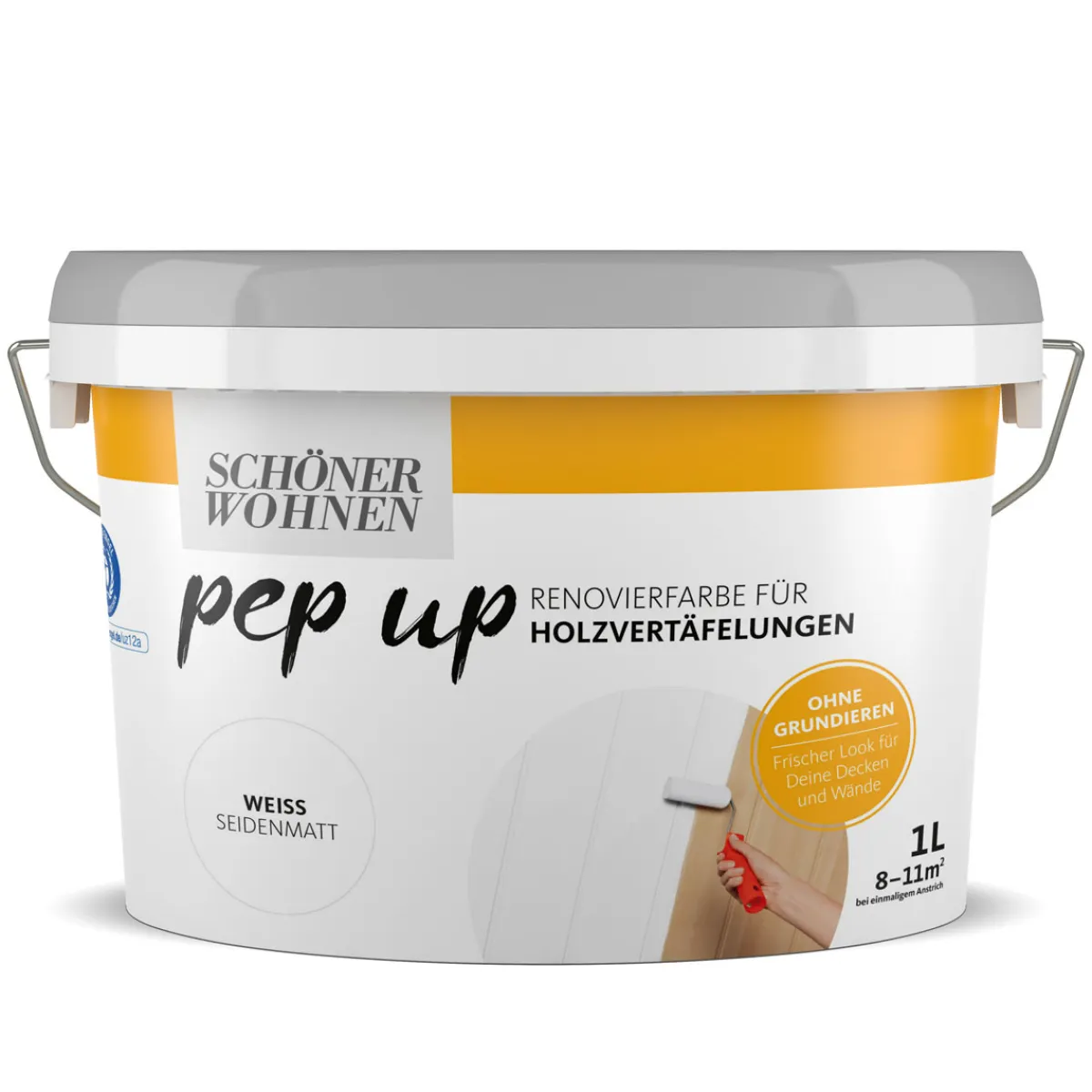 pep up Holzvertäfelung weiß 1 L^Schöner Wohnen Farbe New