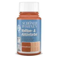 Schöner Wohnen Farbe Voll- und Abtönfarbe 125ml kramellbraun