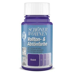 Voll-und Abtönfarbe Violett 0,125 L^Schöner Wohnen Farbe