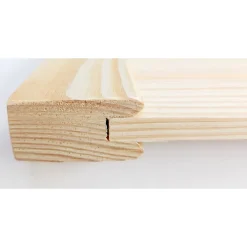 Schranktür Kiefer massiv 199,5 x 49,4 x 20 cm^ Discount