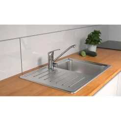 Schütte Spültischarmatur „Ultra“ chrom schwenkbar