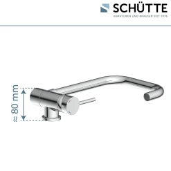 Schütte Spültischarmatur „Window“ chrom schwenkbar