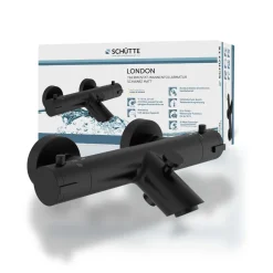 Wannenfüllarmatur „London“ Schwarz matt^Schütte