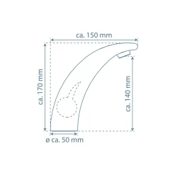 Schütte Waschtischarmatur „Panama“ chrom