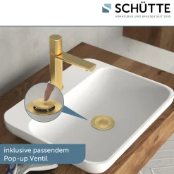 WT-Armatur New York,gold,Kartusche mit^Schütte Best